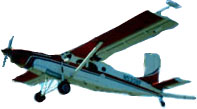Image of porter airplane used in geophysical surveys.