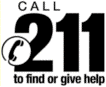 dial 211 to find or give help