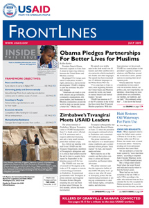 Image: Cover of June 2009 issue of FrontLines - Click on image to download PDF