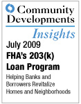 Image of Community Developments Insights Newsletter:FHAs 203k Loan