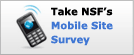 Take NSF's Mobile Site Survey
