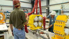 Magnet Alignment Test by Brookhaven National Laboratory