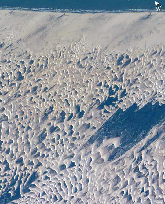 IMAGE: Coastal dunes in northern Brazil