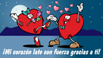 Mi corazón late con fuerza