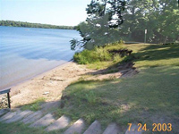  Eagle Lake shoreline erosion in 2003 (NRCS photo)