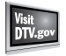 image of tv with DTV.gov link