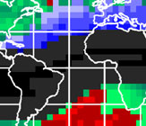 Thumbnail image showing POES data over Brazil.