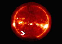 Image of Venus transit