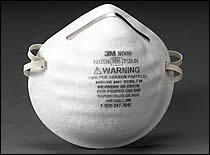 Photo of respirator mask.