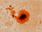 sunspot AR9393