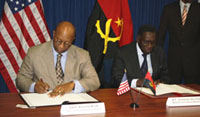 US Angola TIFA Signing