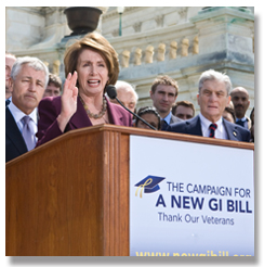 Rallying for the new GI Bill