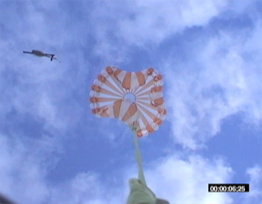 Drop Tests of Phoenix Parachute and Radar