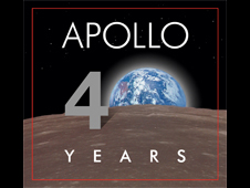 Apollo 40 Years logo