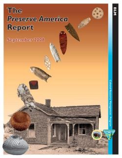 2008 BLM Preserve America Report