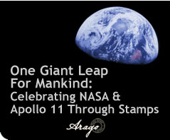 One Giant Leap For Mankind: Celebrating NASA and Apollo 11 Through Stamps, Arago
