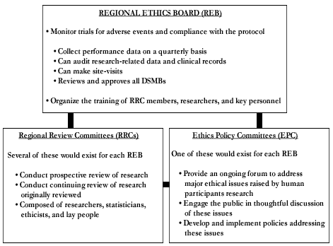 Regional Ethics Board Flow Chart