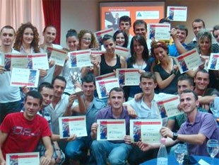 Albanian Students Compete in Junior Achievement Titan Program