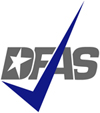 DFAS Logo with check mark