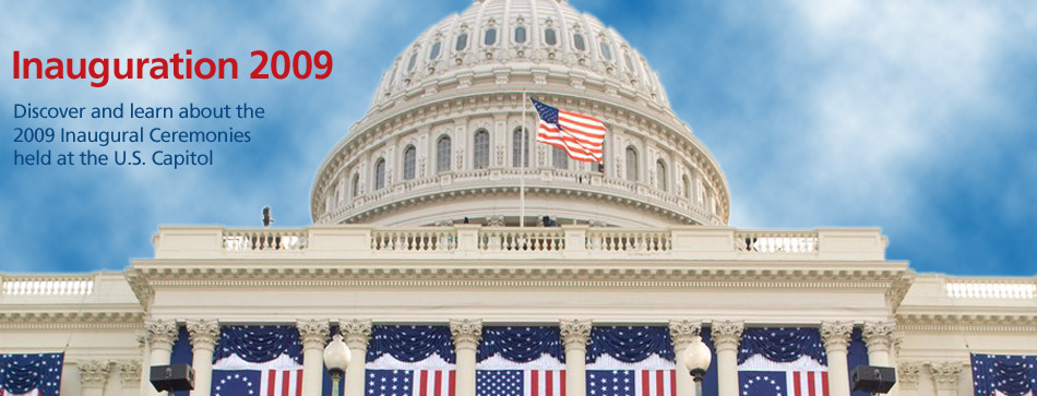 Discover and learn about the 2009 inaugural ceremonies held at the U.S. Capitol