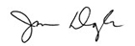 Governor Jim Doyle Signature