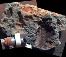 View the images 'Meteorite Found on Mars Yields Clues About Planet's Past