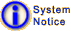 System Notice (the letter i)