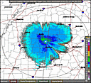 Latest Columbus Air Base Radar image, click for a larger image.