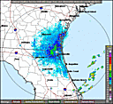 Local Radar for Jacksonville, FL - Click to enlarge