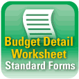 Budget Detail Worksheet Standard Forms