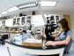 Photo of the zooplankton laboratory at SFSU's Romberg Tiburon Center.