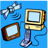 tellecommunications - satellite, tv, computer, phone