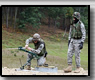 Picture of soldiers training at Fort McCoy.  