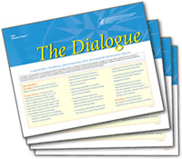 Cover of The Dialogue's Latest Issue