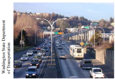 Figure 1-10. A Common Rush Hour Traffic Jam on SR 520