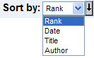 Sort by: Rank