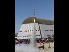 Another successful LUNAR rocket launch watched by hundreds of Moonfest visitors.