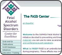 The Fetal Alcohol Spectrum Disorder Web site