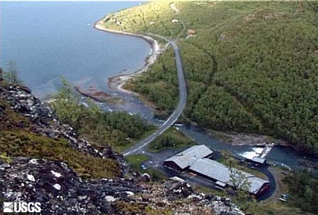 Talvic Hatchery in northern Norway.