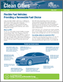 Thumbnail of Flexible Fuel Vehicles Fact Sheet