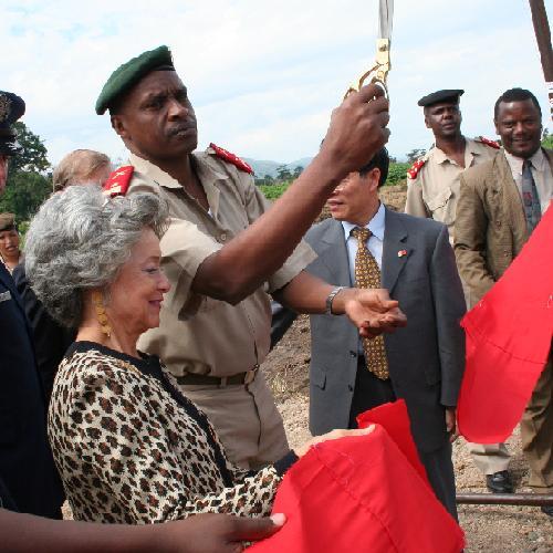 Ambassador Moller Breaks Ground on New HIV/AIDS Clinic