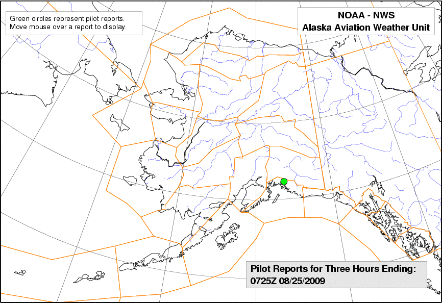 Alaska Pireps Plot