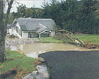 Image of a home that's flooded