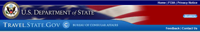 U.S. Department of State Banner