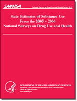 Front Cover of State Estimates of Substance Use From the 2005 - 2006 National Surveys on Drug Use and Health