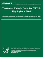 Front Cover of Treatment Episode Data Set (TEDS) Highlights: 2006
