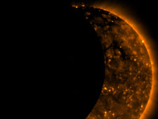 Images of Solar Eclipse as seen by NASA/JAXA “Hinode” Satellite