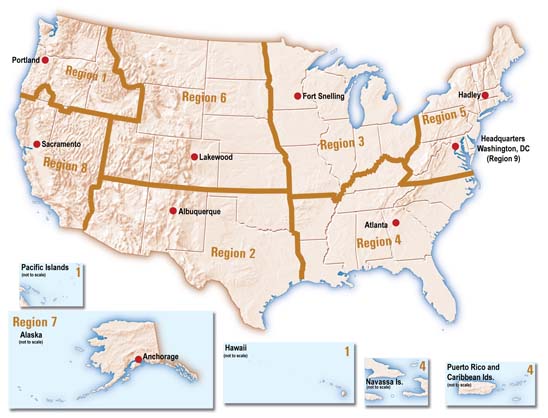 FWS Regions