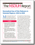 Front Cover of Nonmedical Use of Pain Relievers in Substate Regions: 2004 to 2006