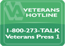 Veterans Hotline: 1-800-273-TALK. Veterans press 1.